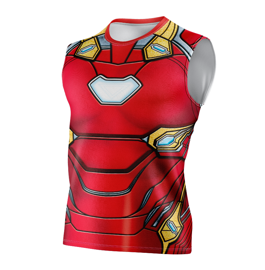 Iron Man Avengers Infinity War Dry Fit T-Shirt - Long Sleeve Cosplay Tee