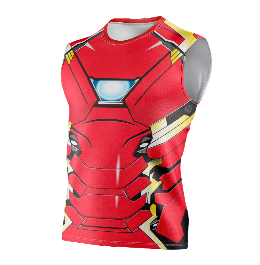Iron Man Avengers Movie Dry Fit T-Shirt - Long Sleeve Cosplay Tee