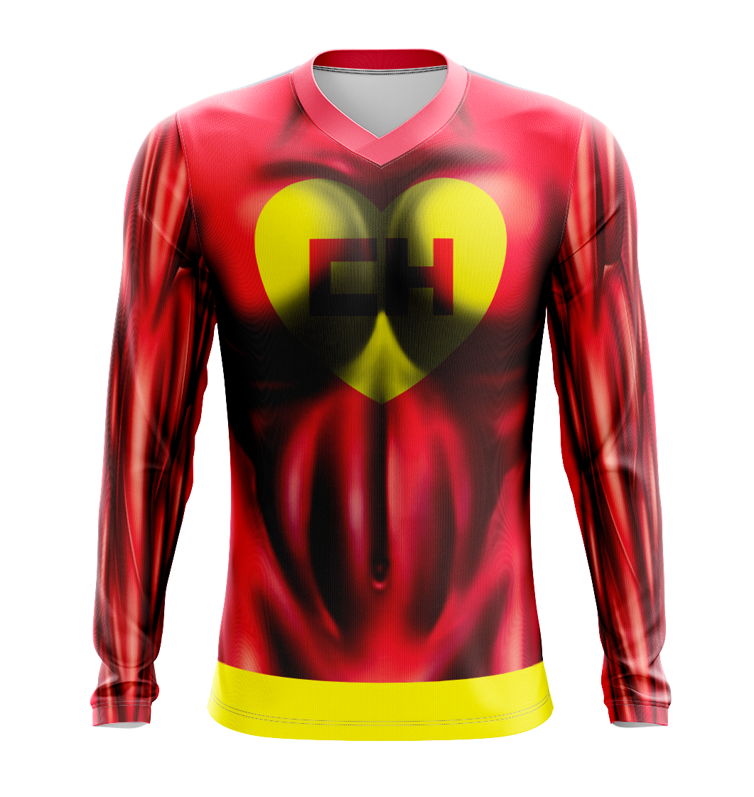 Chapolin Colorado (Roberto Bolanos) Dry Fit T-Shirt - Long Sleeve Cosplay Tee