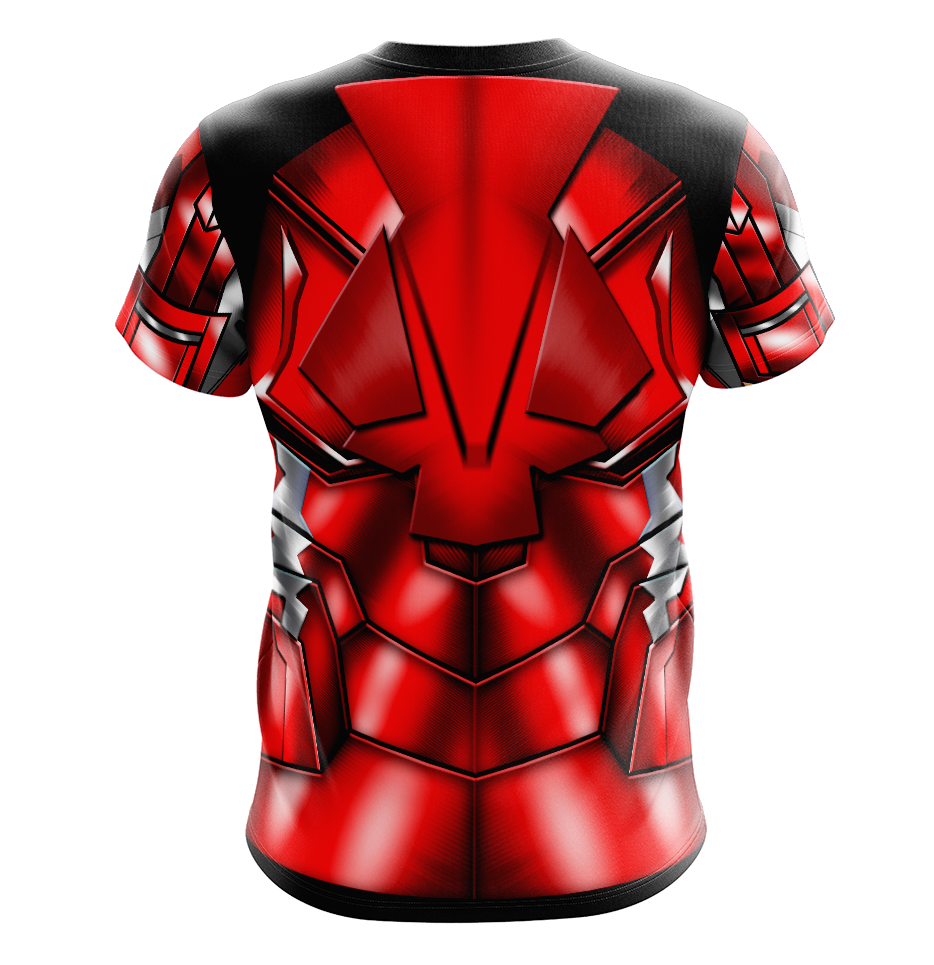 Iron Man Armor Comic Dry Fit T-Shirt - Short Sleeve Cosplay Tee