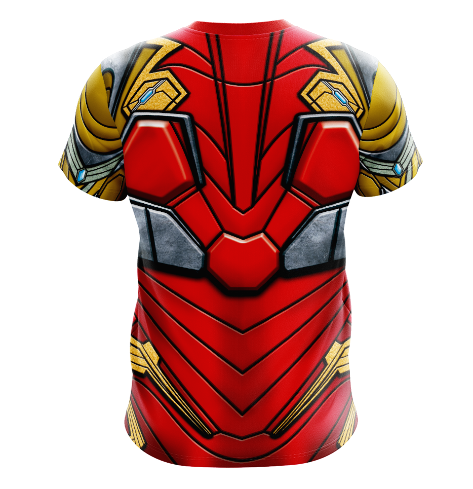 Iron Man Avengers Dry Fit T-Shirt - Long Sleeve Cosplay Tee