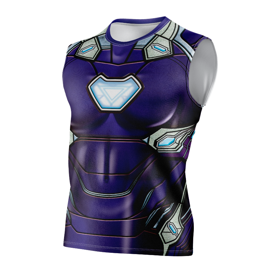 Pepper Potts Rescue Armor Dry Fit T-Shirt - Short Sleeve Cosplay Tee