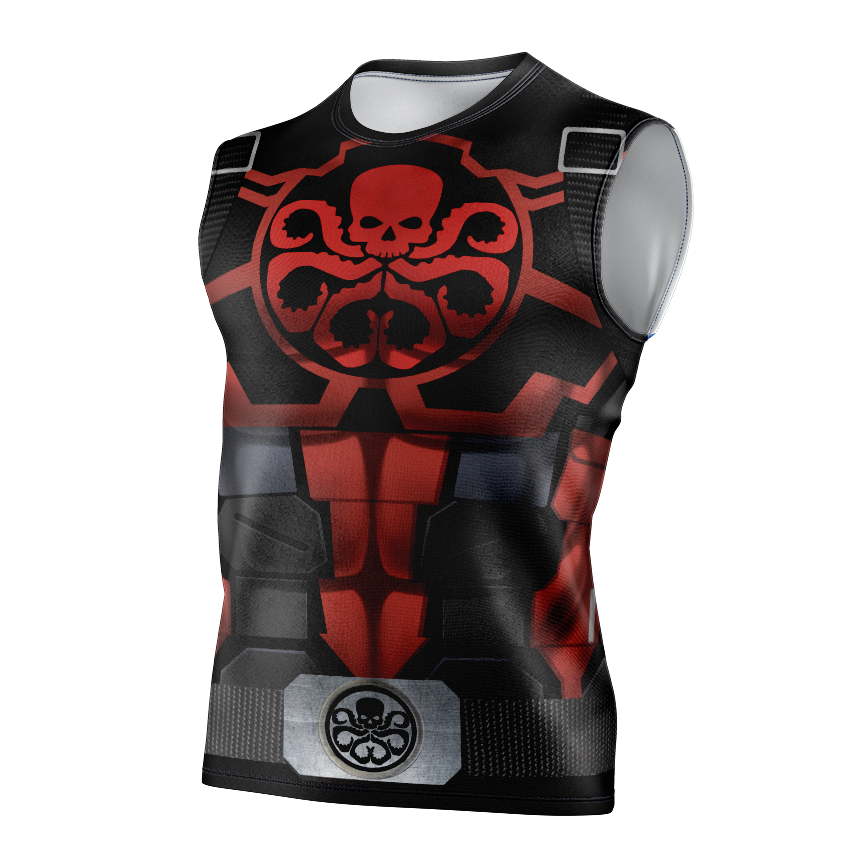 Captain America Hydra Agent Dry Fit T-Shirt - Tank Top Cosplay Tee