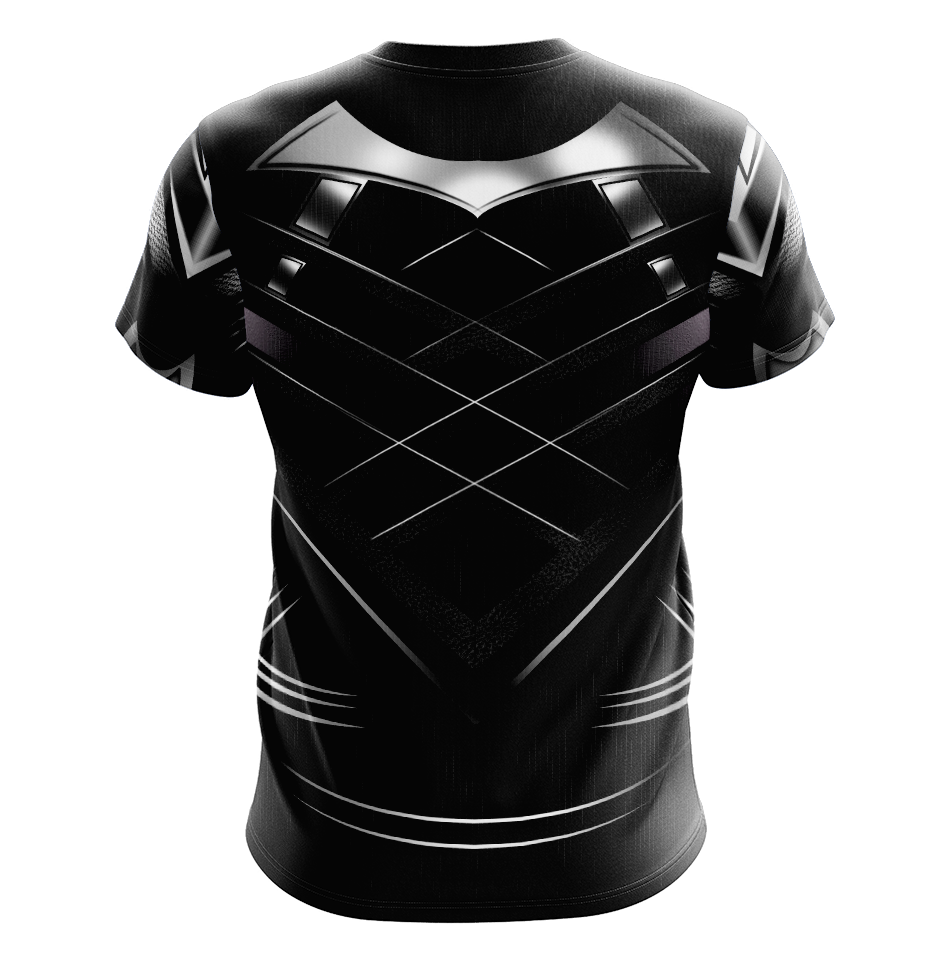 Black Panther Avengers Dry Fit T-Shirt - Short Sleeve Cosplay Tee