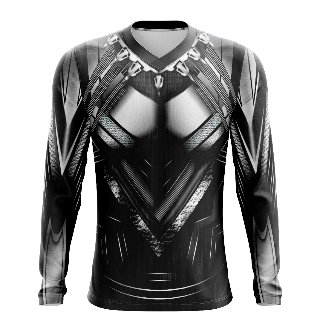 Black Panther Avengers Dry Fit T-Shirt - Short Sleeve Cosplay Tee
