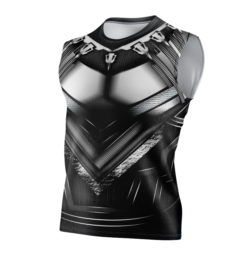 Black Panther Avengers Dry Fit T-Shirt - Short Sleeve Cosplay Tee