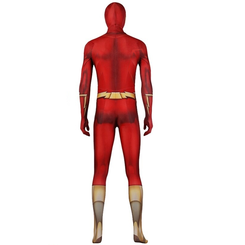 The Flash (Barry Allen) Costume with Mask - Adult Premium Cosplay Suit