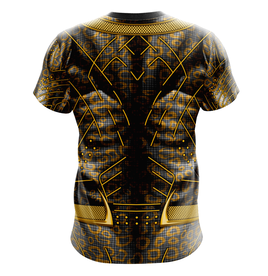 Black Panther Erik Killmonger Dry Fit T-Shirt - Tank Top Cosplay Tee