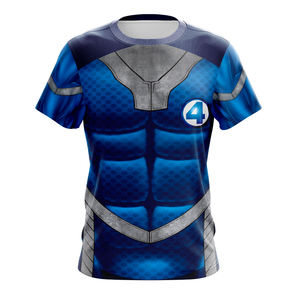 Quarteto Fant�stico Novo Flme Dry-Fit Graphic T-Shirt - Long Sleeve