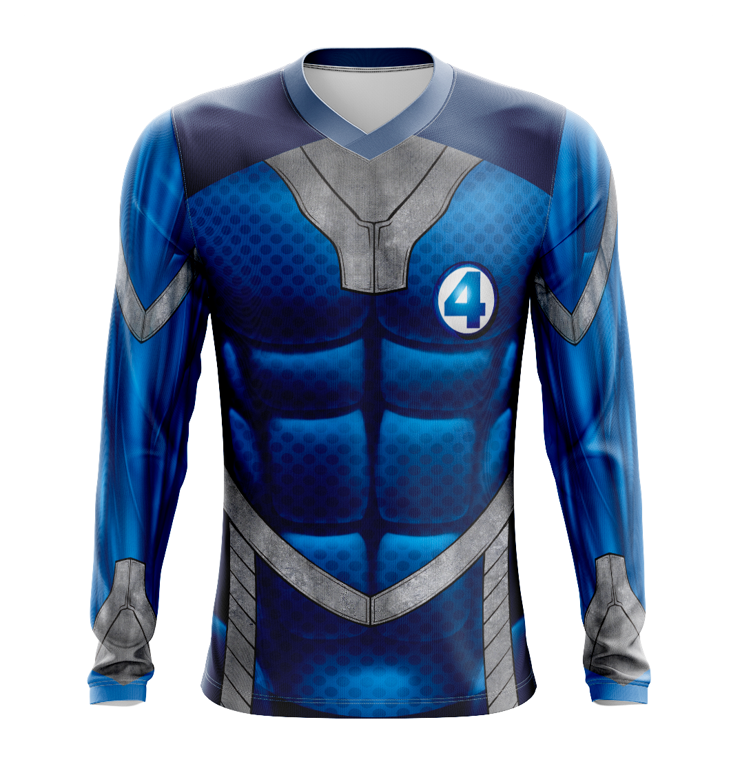 Quarteto Fant�stico Novo Flme Dry-Fit Graphic T-Shirt - Long Sleeve