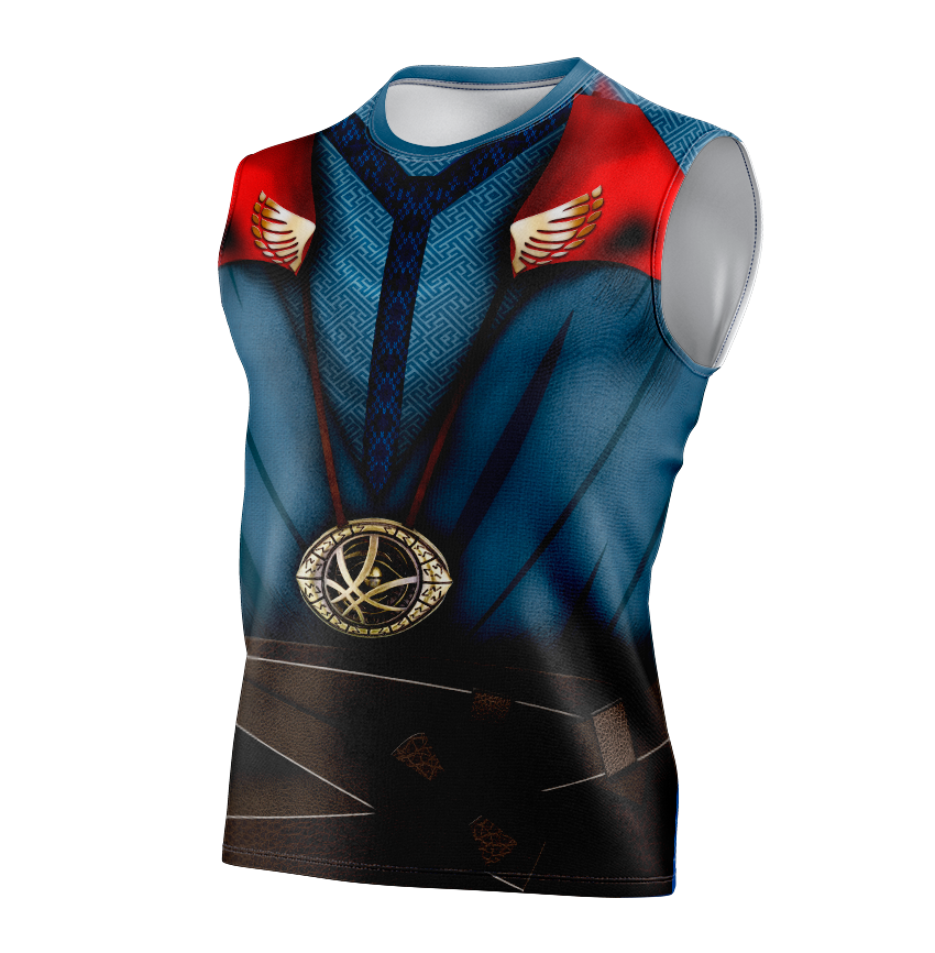 Doctor Strange Avengers Dry Fit T-Shirt - Long Sleeve Cosplay Tee