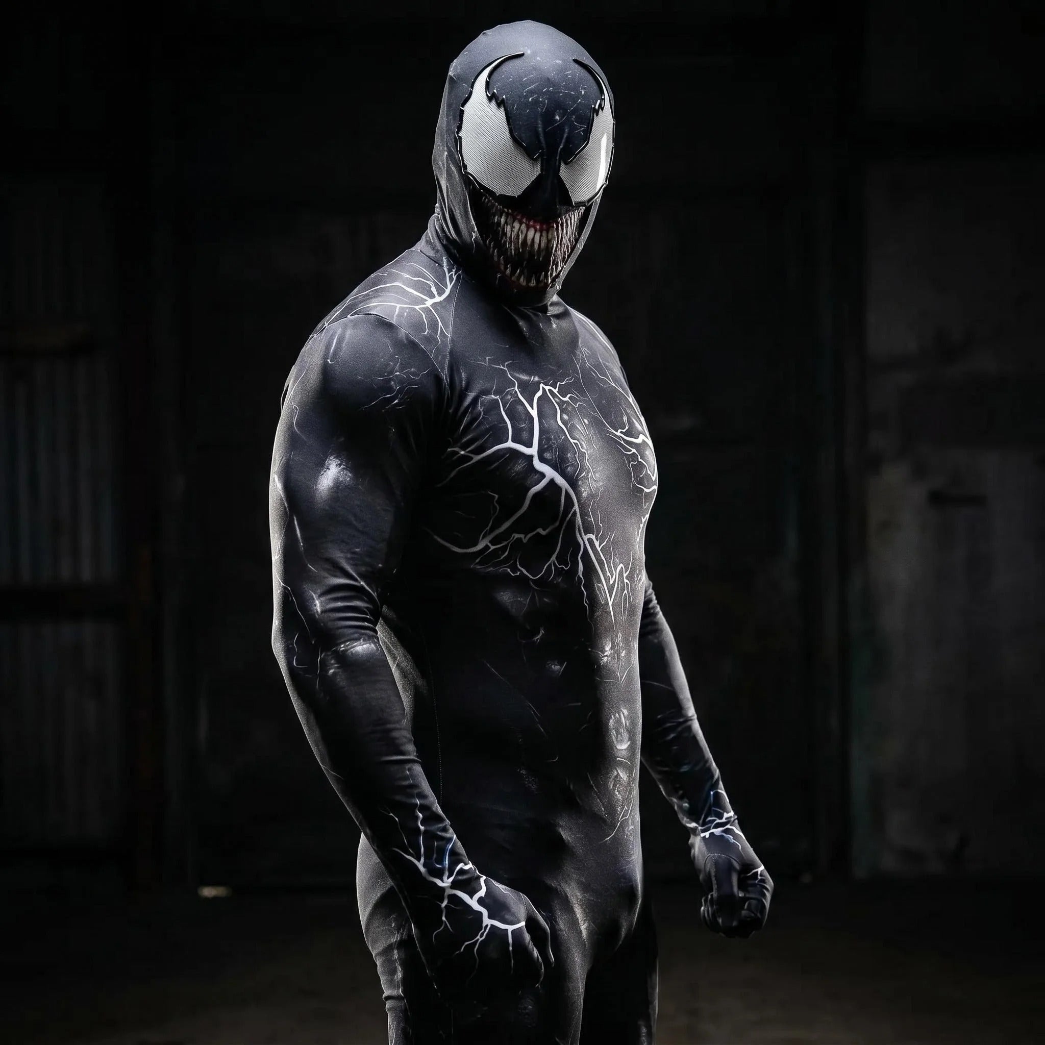 Venom Symbiote Costume - Movie Adult Cosplay Suit