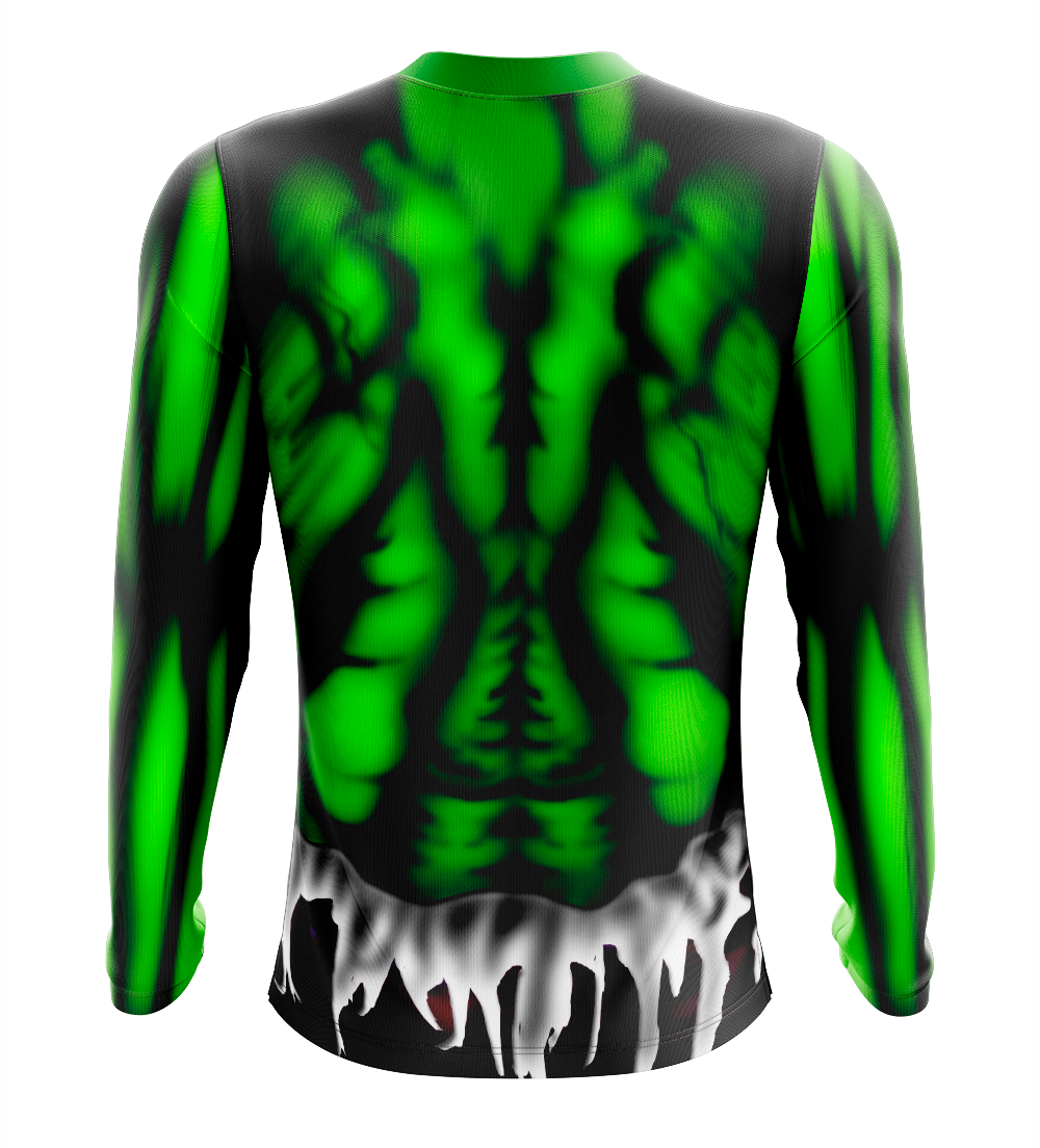 Hulk Bruce Banner Avengers Dry-Fit Graphic T-Shirt - Long Sleeve