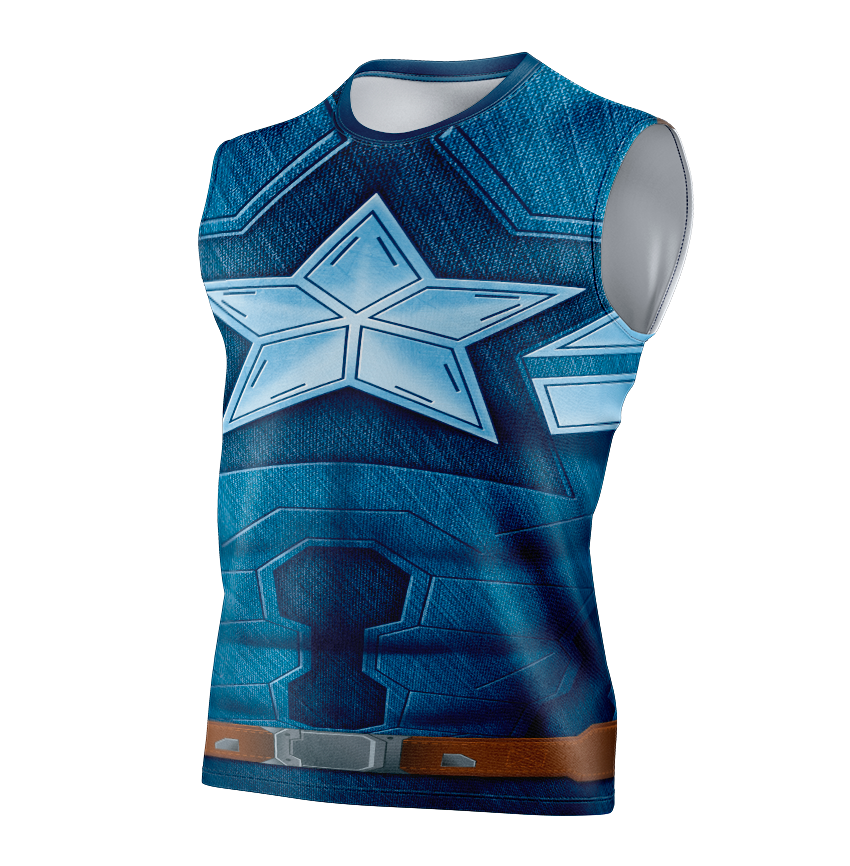 Captain America Winter Soldier (Movie) 3D Print Shirt - Tank Top