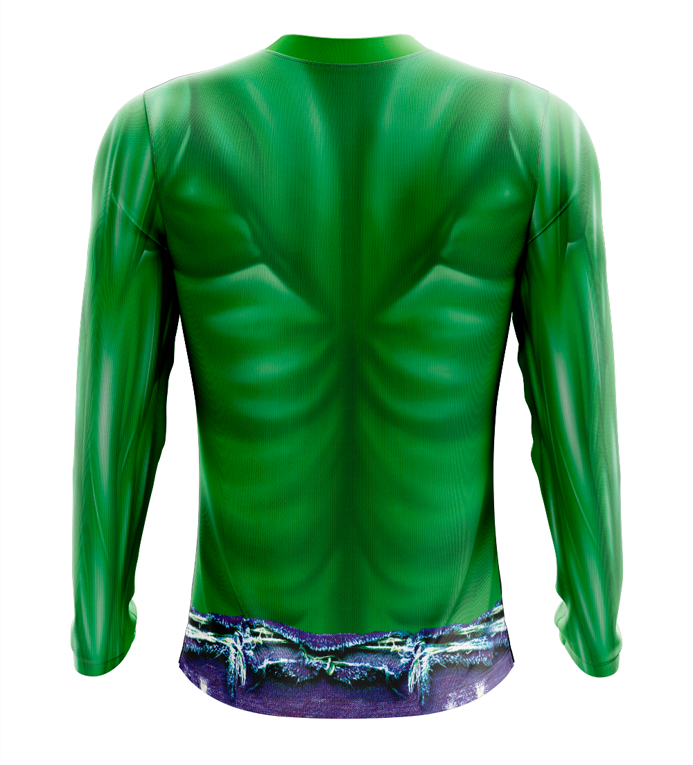 Hulk Avengers Dry-Fit Graphic T-Shirt - Long Sleeve
