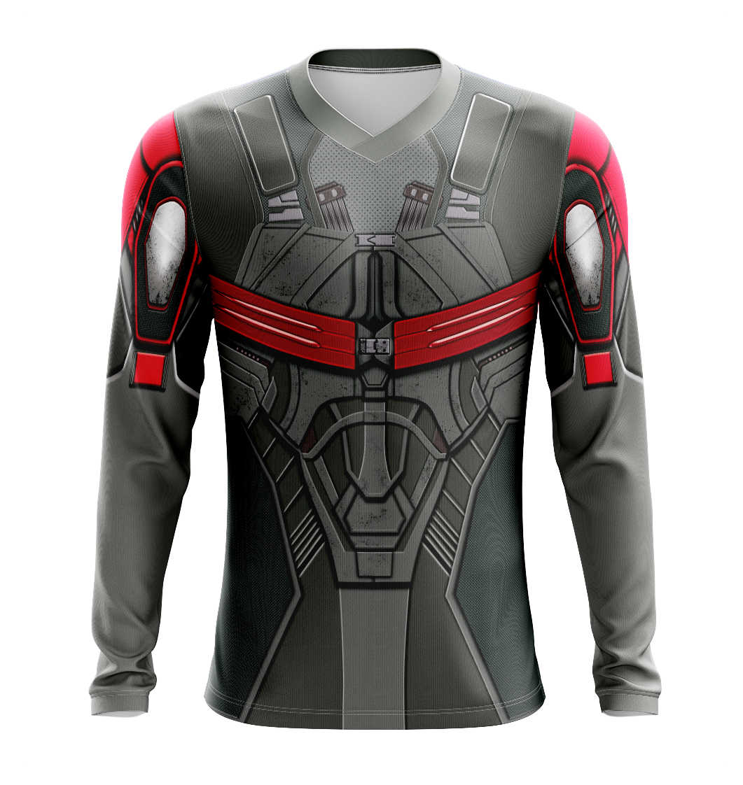 Falc�o Sam Wilson Vingadores Dry-Fit Graphic T-Shirt - Long Sleeve