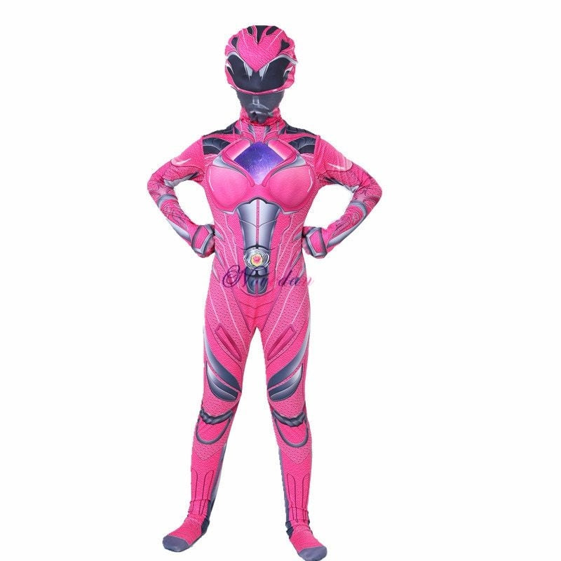 Power Rangers Movie Full Costume - Kids Cosplay Suit