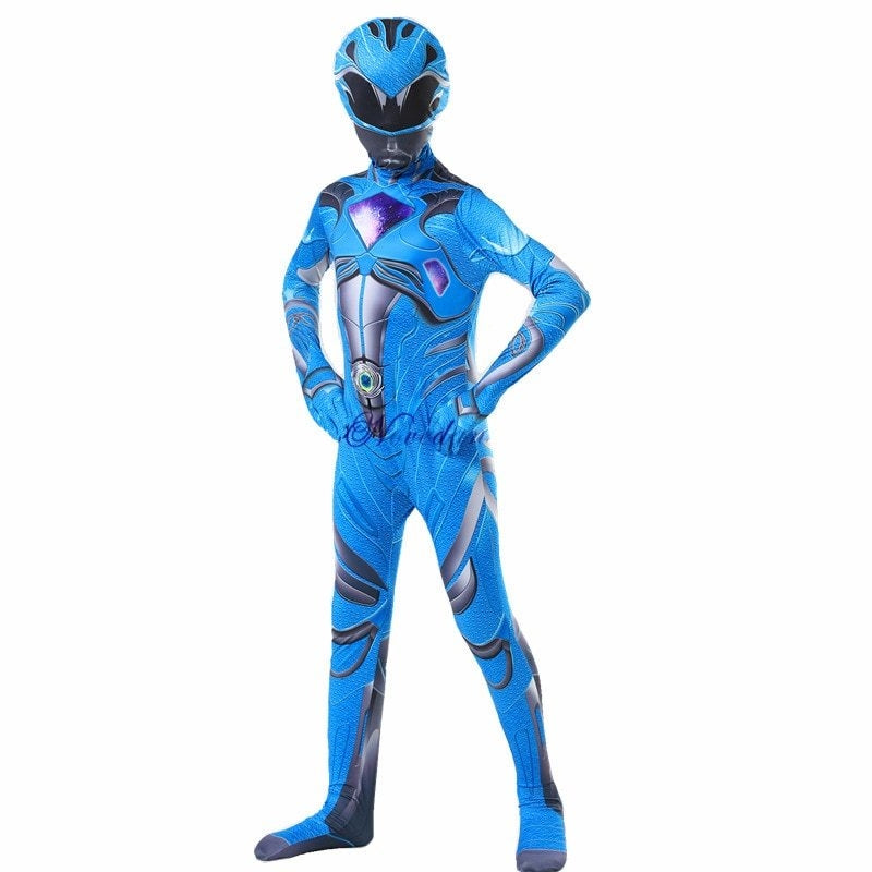 Power Rangers Movie Full Costume - Kids Cosplay Suit