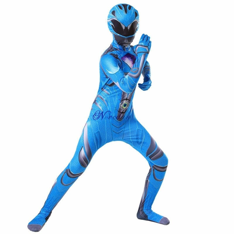 Power Rangers Movie Full Costume - Kids Cosplay Suit