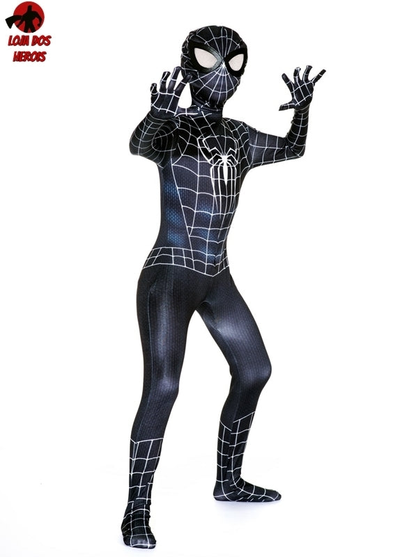 Venom Spider-Man Costume - Kids Cosplay Suit