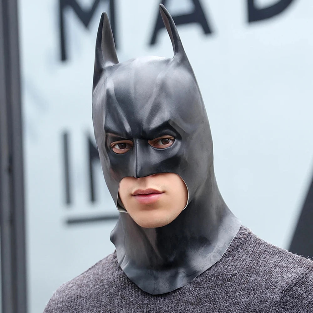 Batman Movie Rubber Mask - Realistic Cosplay Mask