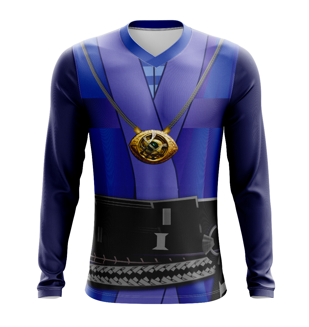 Doctor Strange Eye of Agamotto Dry-Fit Graphic T-Shirt - Long Sleeve