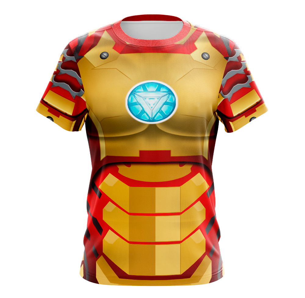 Iron Man Mark XLII Armor Dry Fit T-Shirt - Tank Top Cosplay Tee
