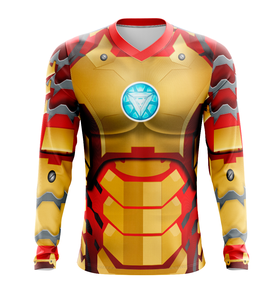 Iron Man Mark XLII Armor Dry Fit T-Shirt - Tank Top Cosplay Tee