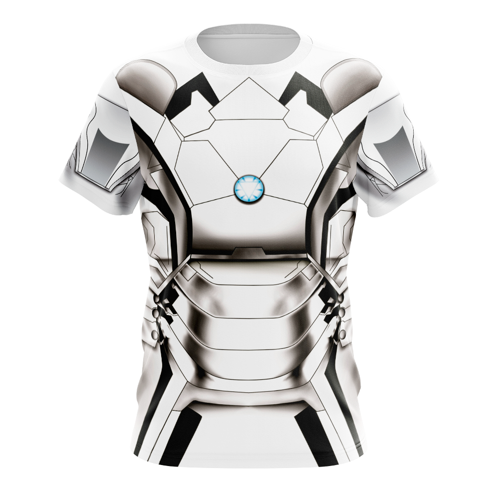 Superior Iron Man Dry Fit T-Shirt - Long Sleeve Cosplay Tee