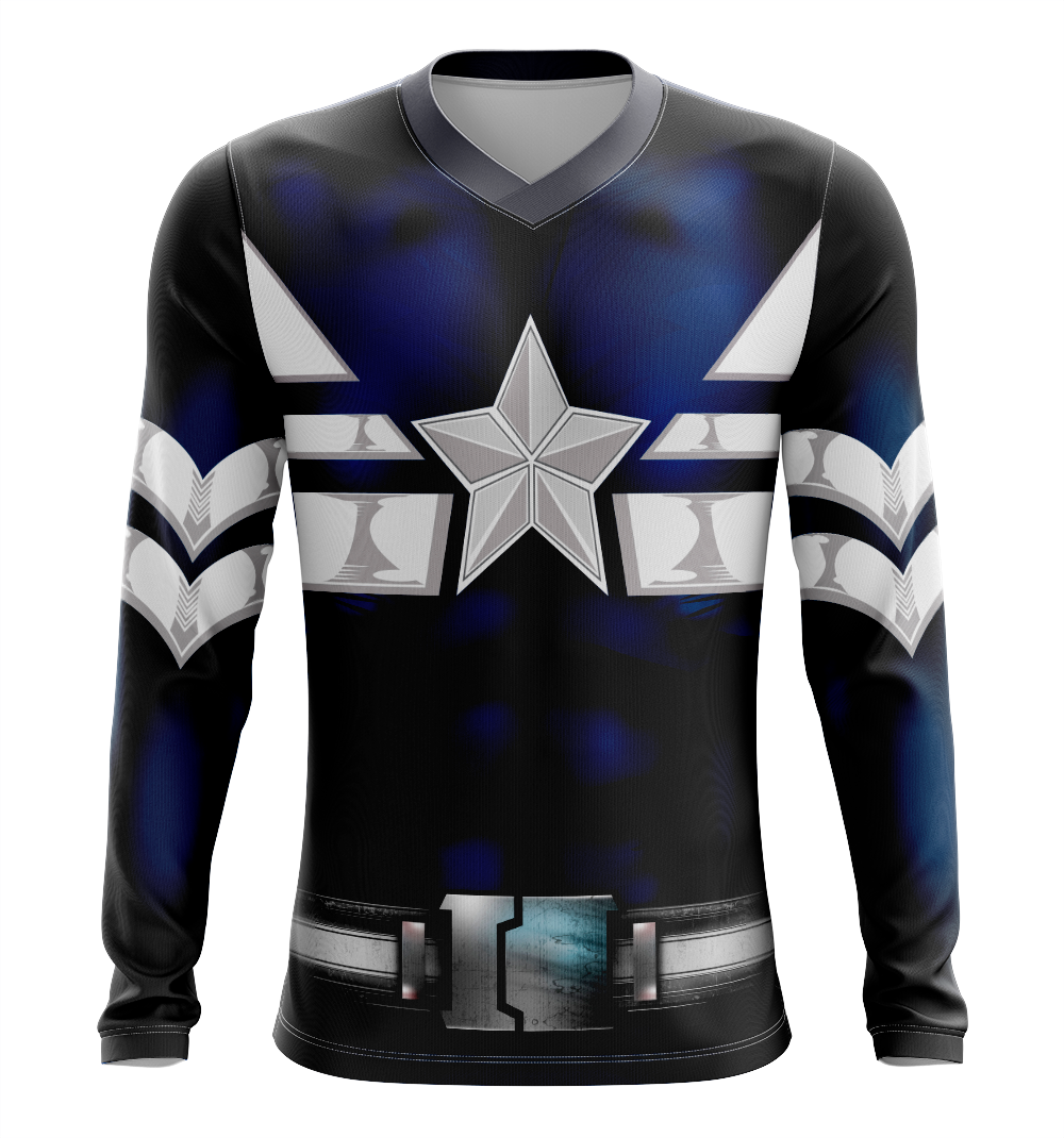 Captain America Super Soldier (Comics) 3D Print Shirt - Short Sleeve