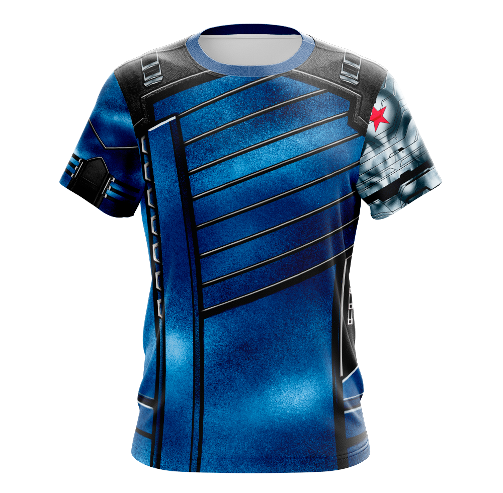 Winter Soldier Avengers Dry-Fit Graphic T-Shirt - Tank Top