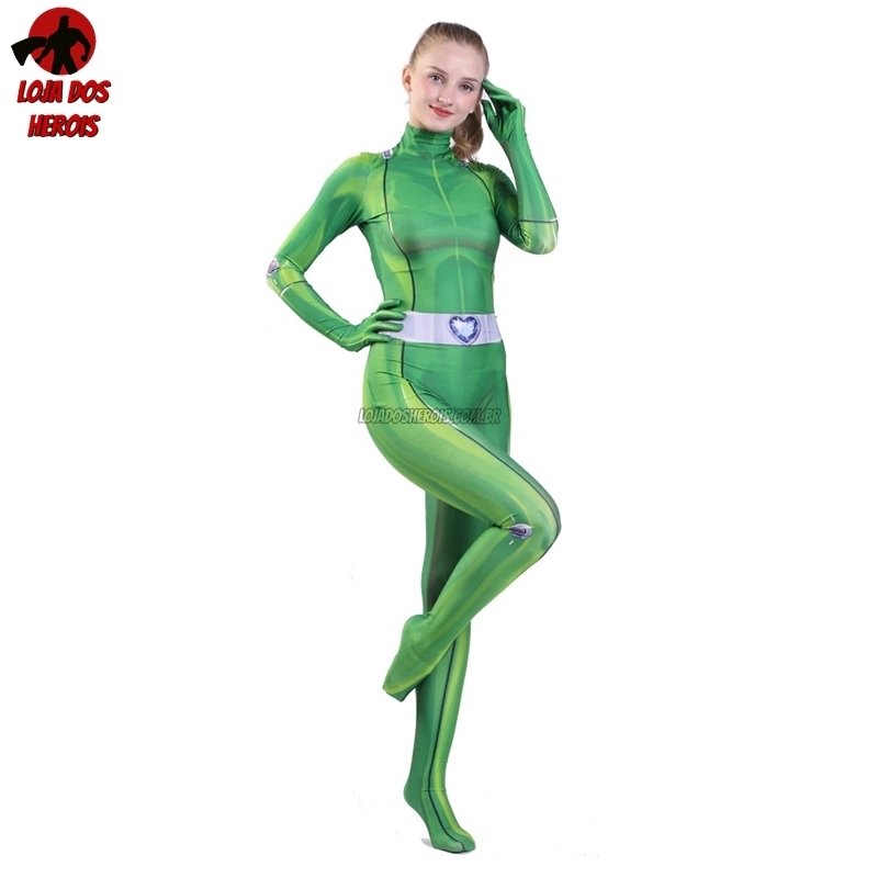 Sam Costume - Totally Spies Women's Premium Cosplay Suit