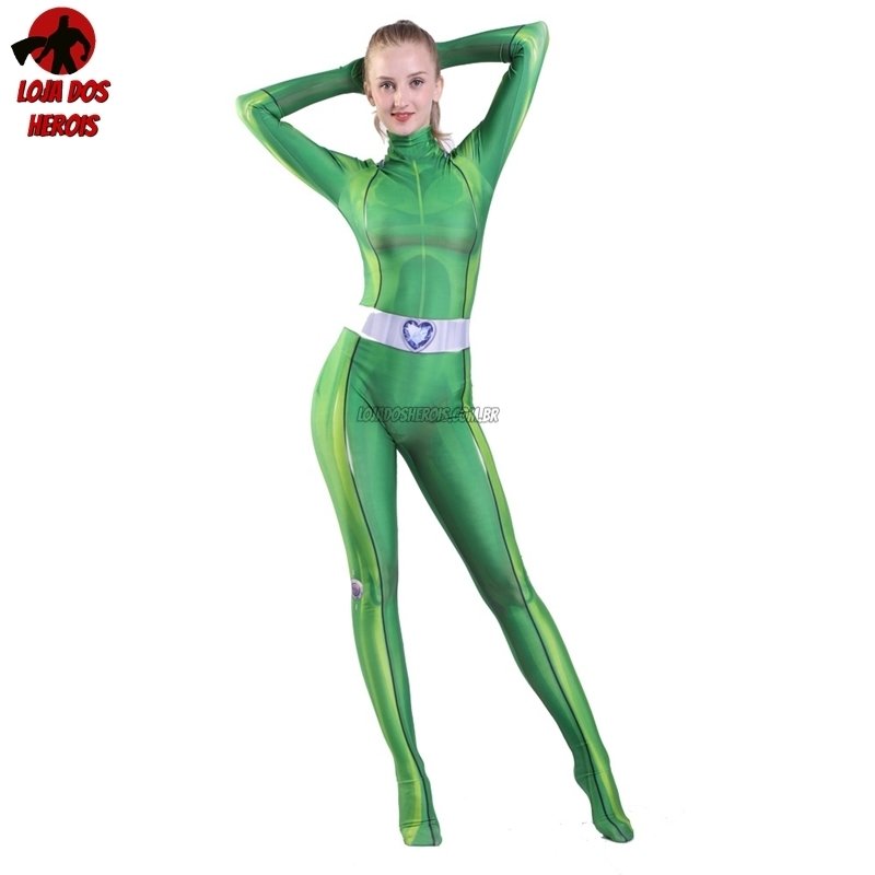 Sam Costume - Totally Spies Women's Premium Cosplay Suit