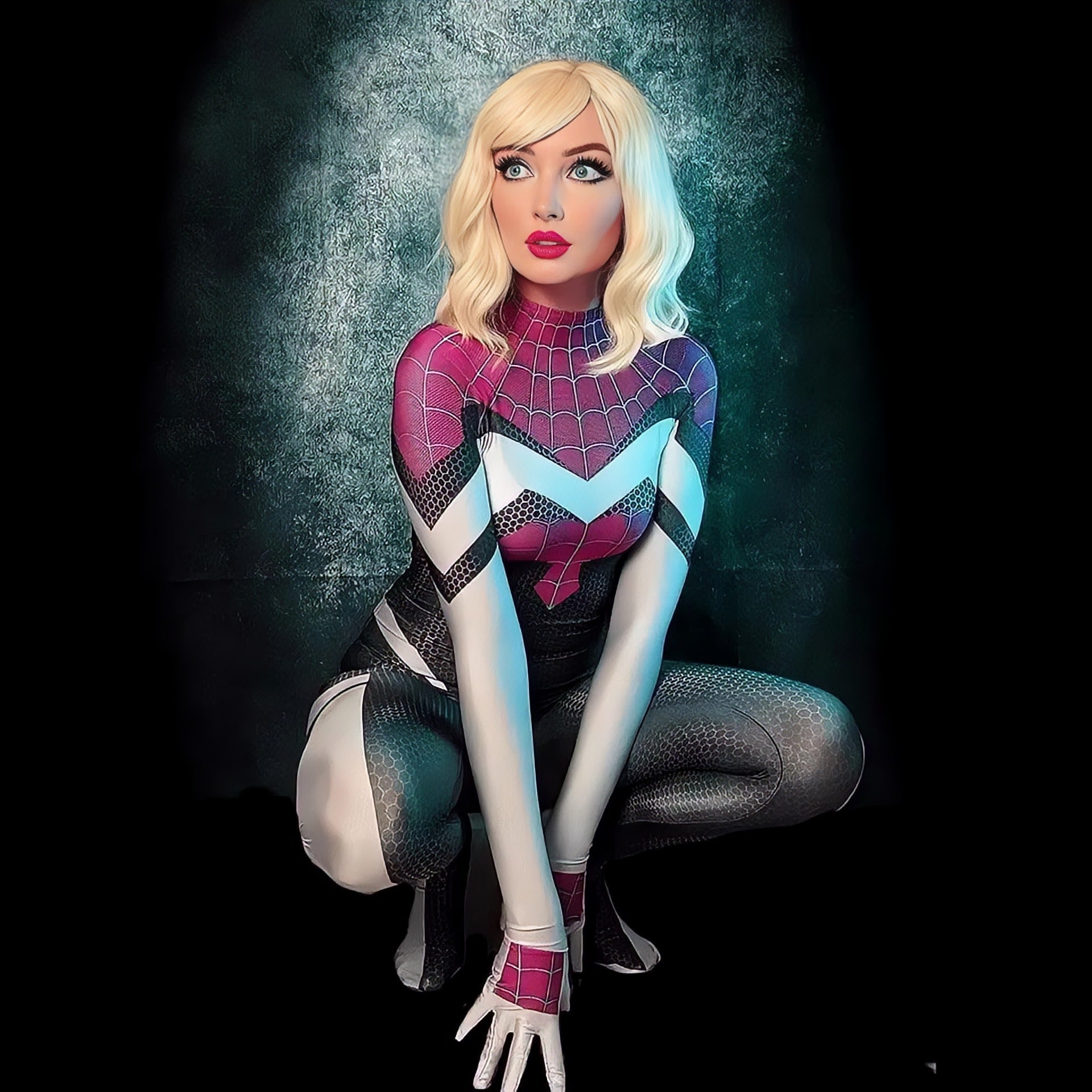 Spider-Gwen 2099 Costume - Women's Premium Cosplay Suit
