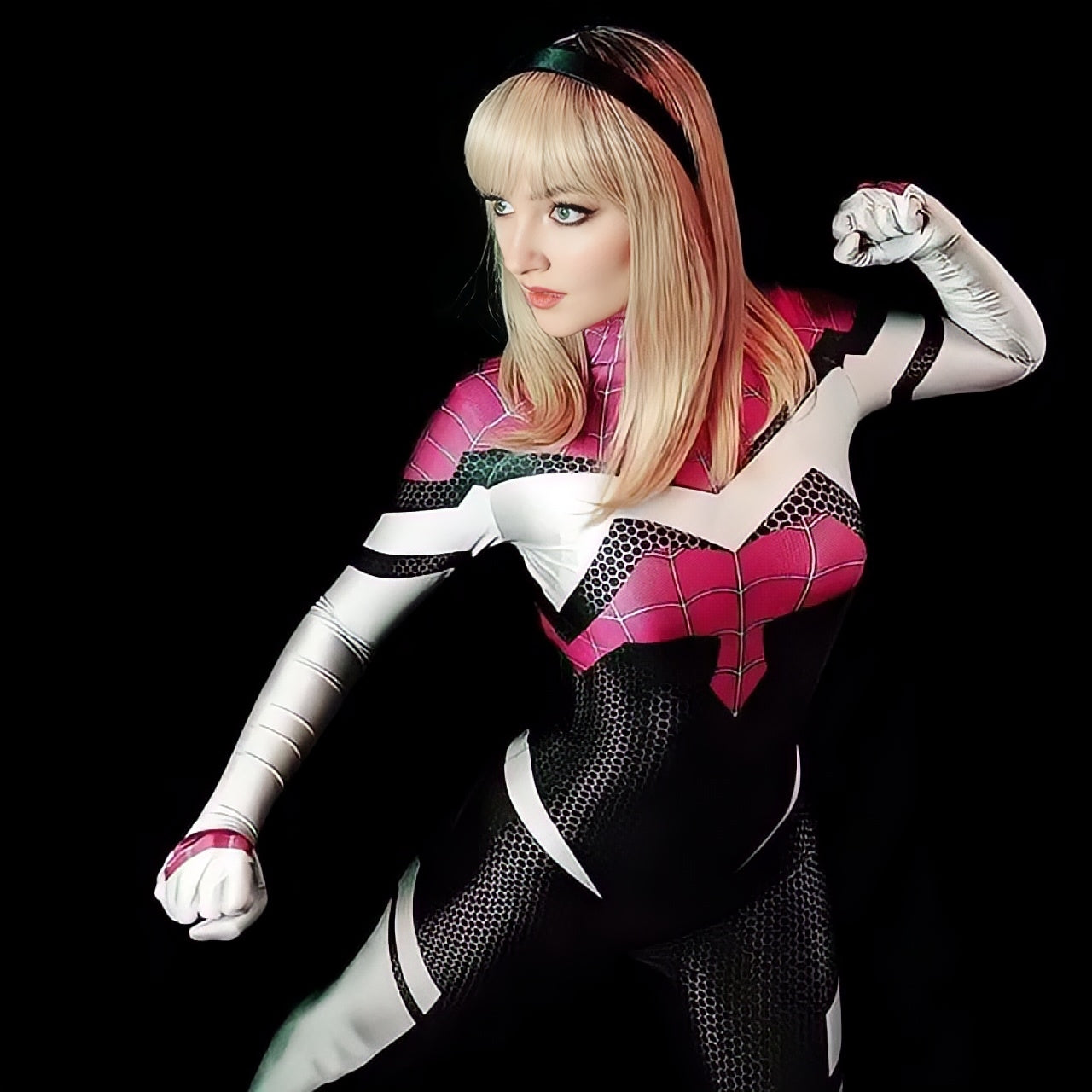 Spider-Gwen 2099 Costume - Women's Premium Cosplay Suit