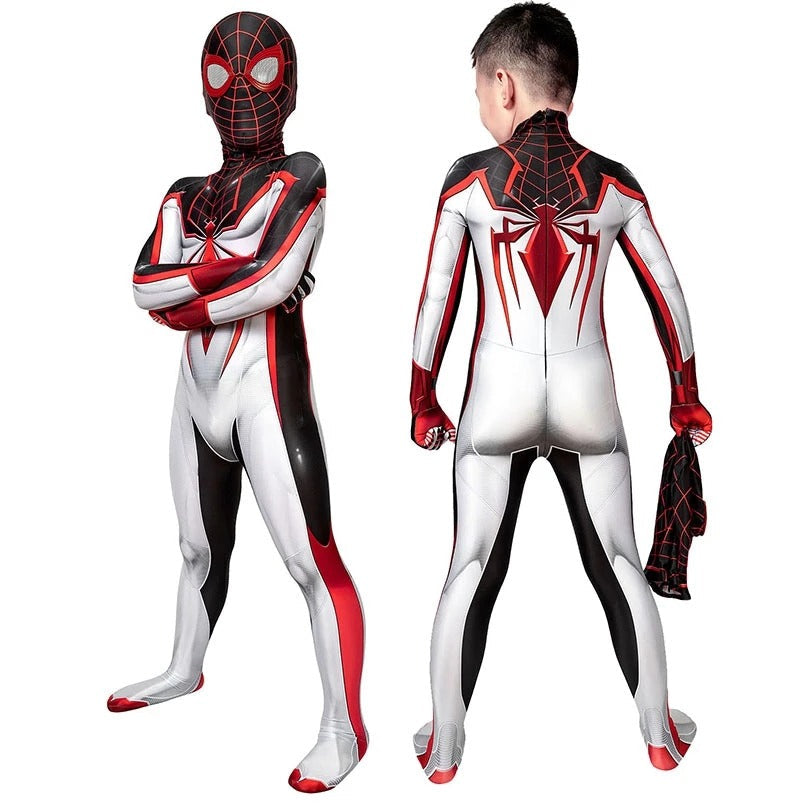 Miles Morales Ultimate PS5 Game Costume - Kids Cosplay Suit