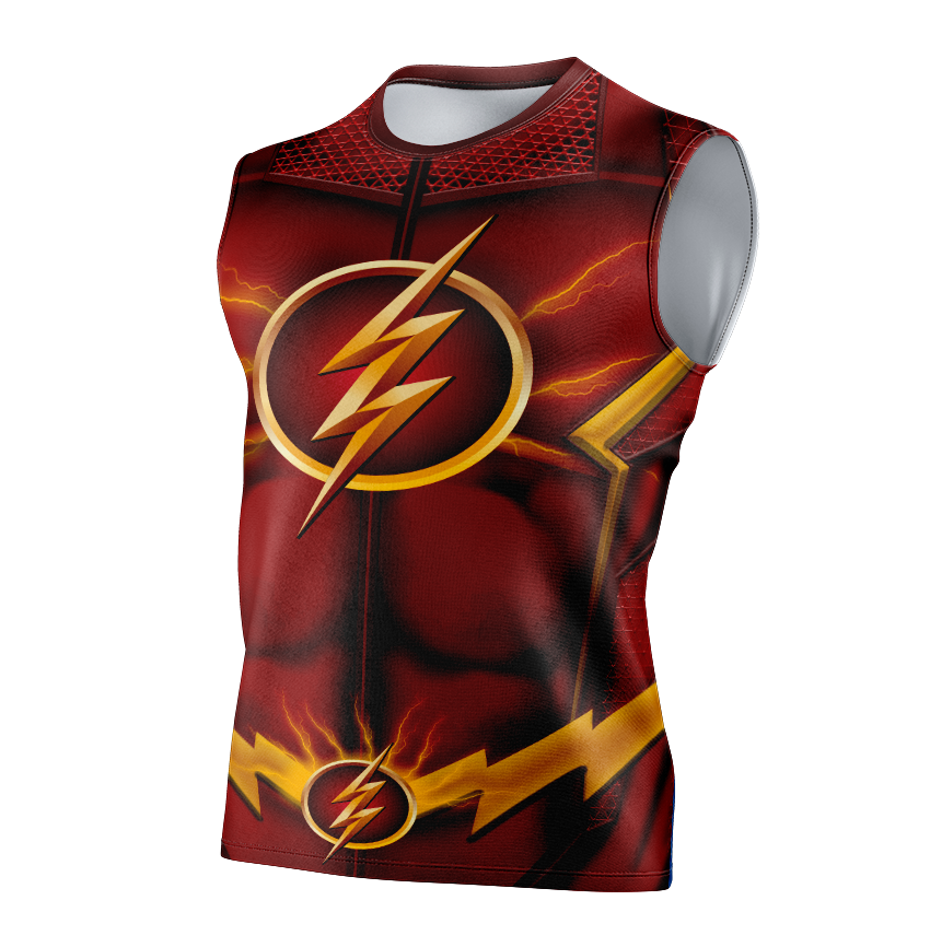 The Flash (Justice League) 3D Print Shirt - Long Sleeve