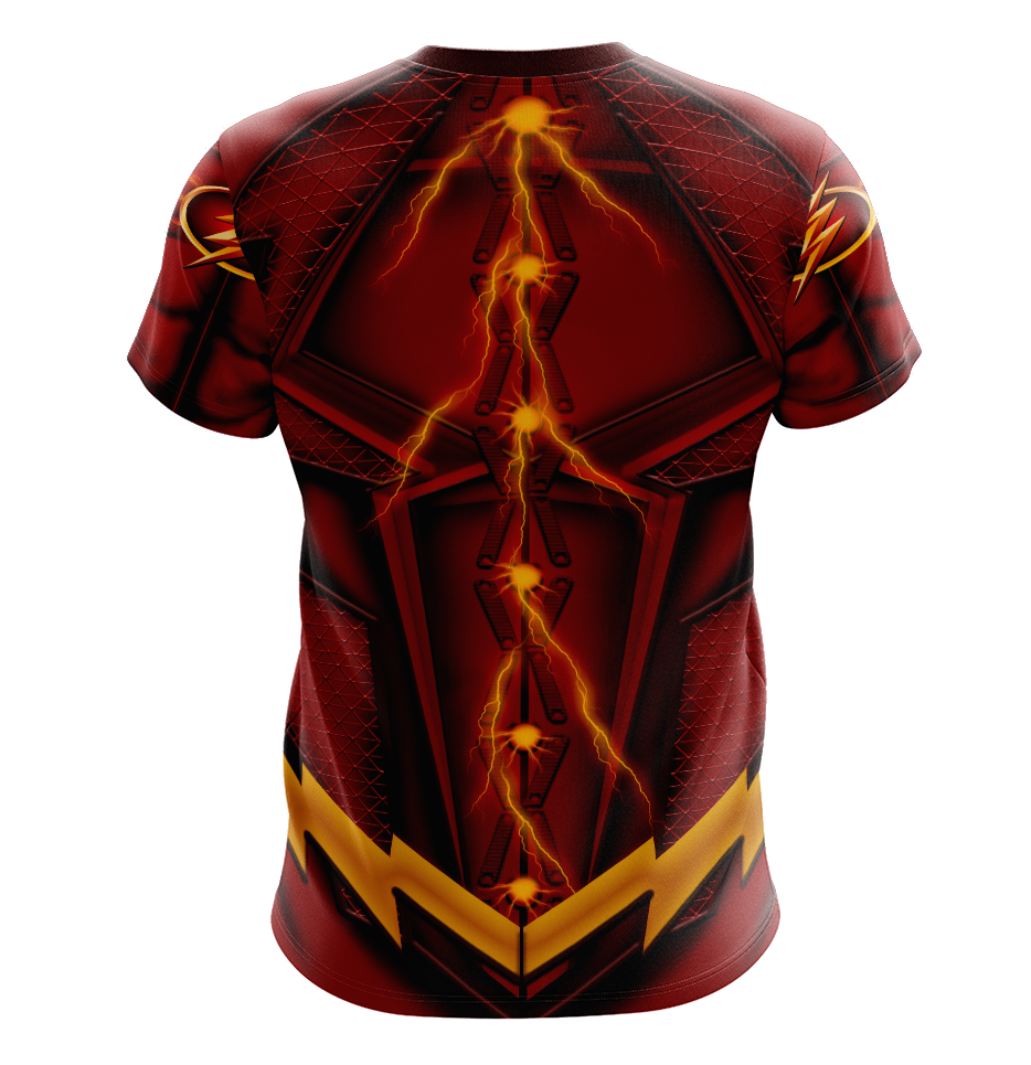 The Flash (Justice League) 3D Print Shirt - Long Sleeve
