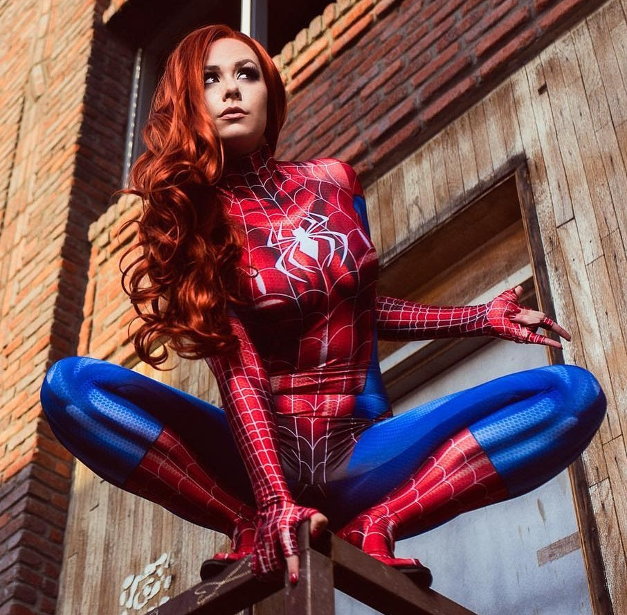 Mary Jane Spider-Woman Costume - Women's Cosplay Suit