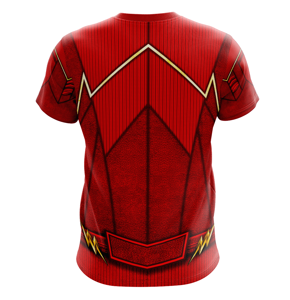 The Flash Barry Allen 3D Print Shirt - Long Sleeve