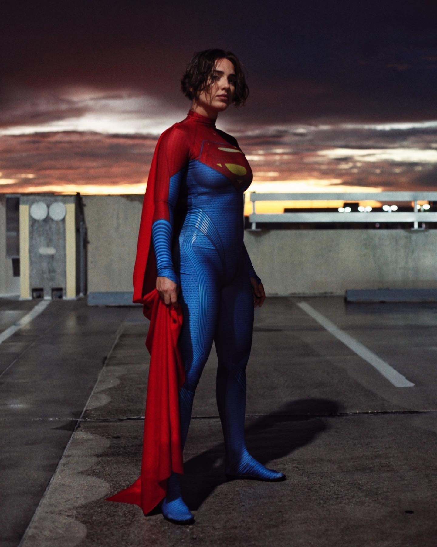 Supergirl (Kara) Costume with Cape - Women's Cosplay Suit