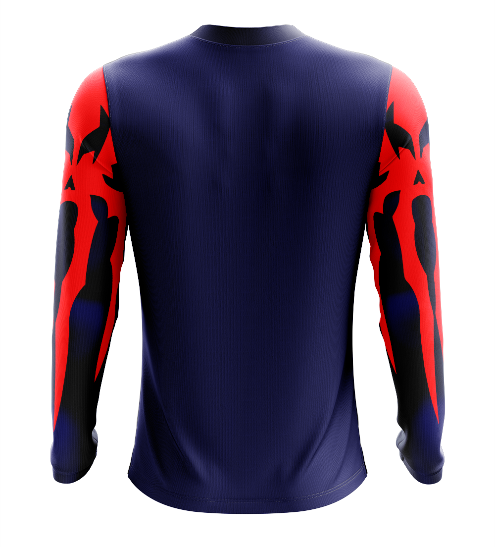 Spider-Man 2099 Dry Fit T-Shirt - Long Sleeve Cosplay Tee