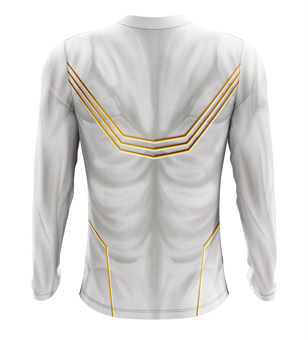 Godspeed Flash Comic Dry Fit T-Shirt - Long Sleeve Cosplay Tee