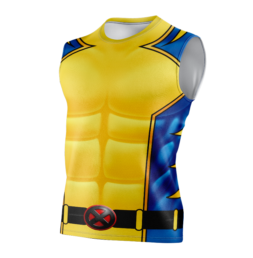 Wolverine X-Men Comic Dry Fit T-Shirt - Long Sleeve Cosplay Tee