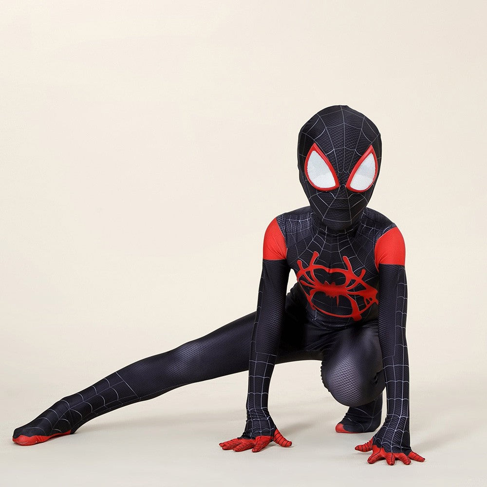 Miles Morales Costume - Spider-Verse Kids Cosplay Suit