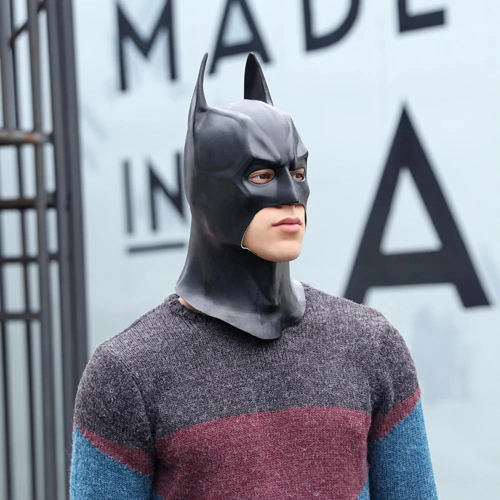 Batman Movie Rubber Mask - Realistic Cosplay Mask