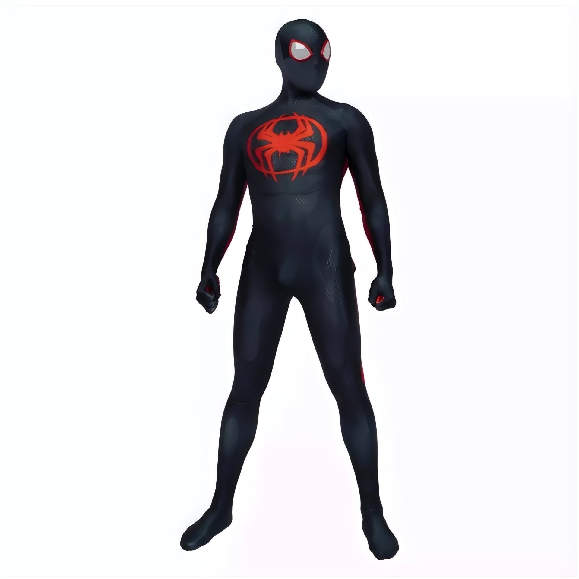 Miles Morales Spider-Verse Costume with Lenses - Adult Cosplay Suit