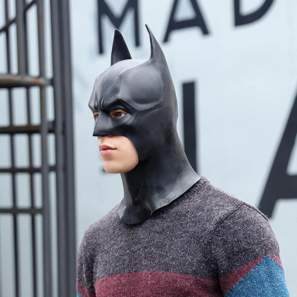 Batman Movie Rubber Mask - Realistic Cosplay Mask