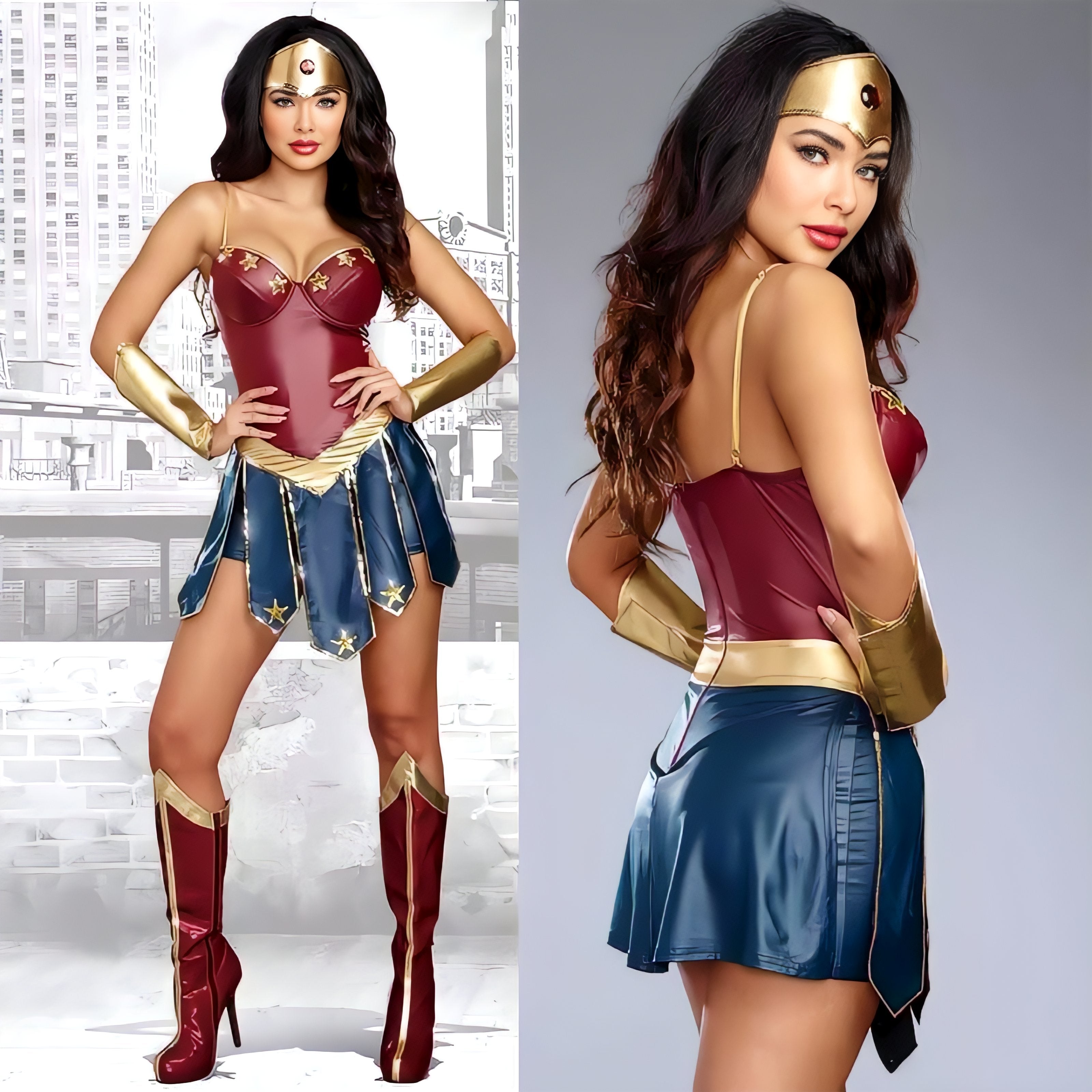 Wonder Woman Costume - Women's Cosplay Suit