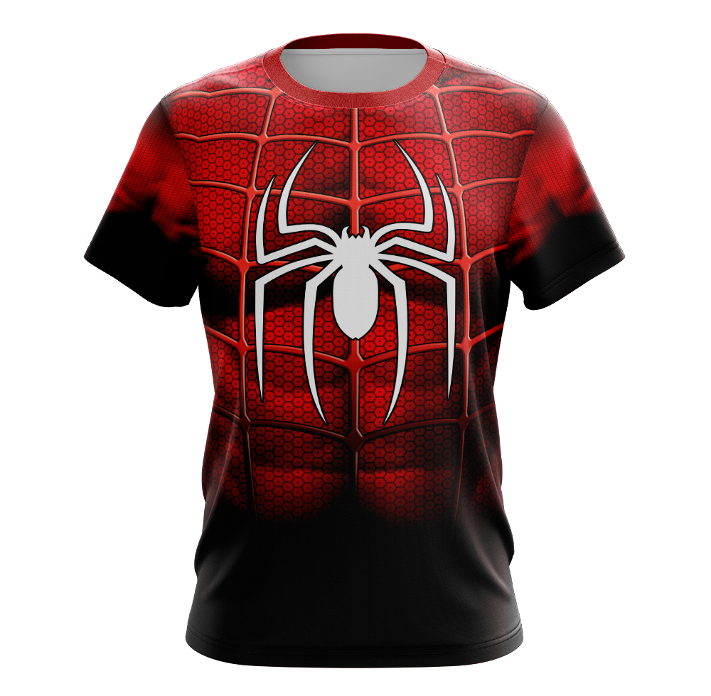 Spider-Man Fighter Suit (Movie) 3D Print Shirt - Short Sleeve